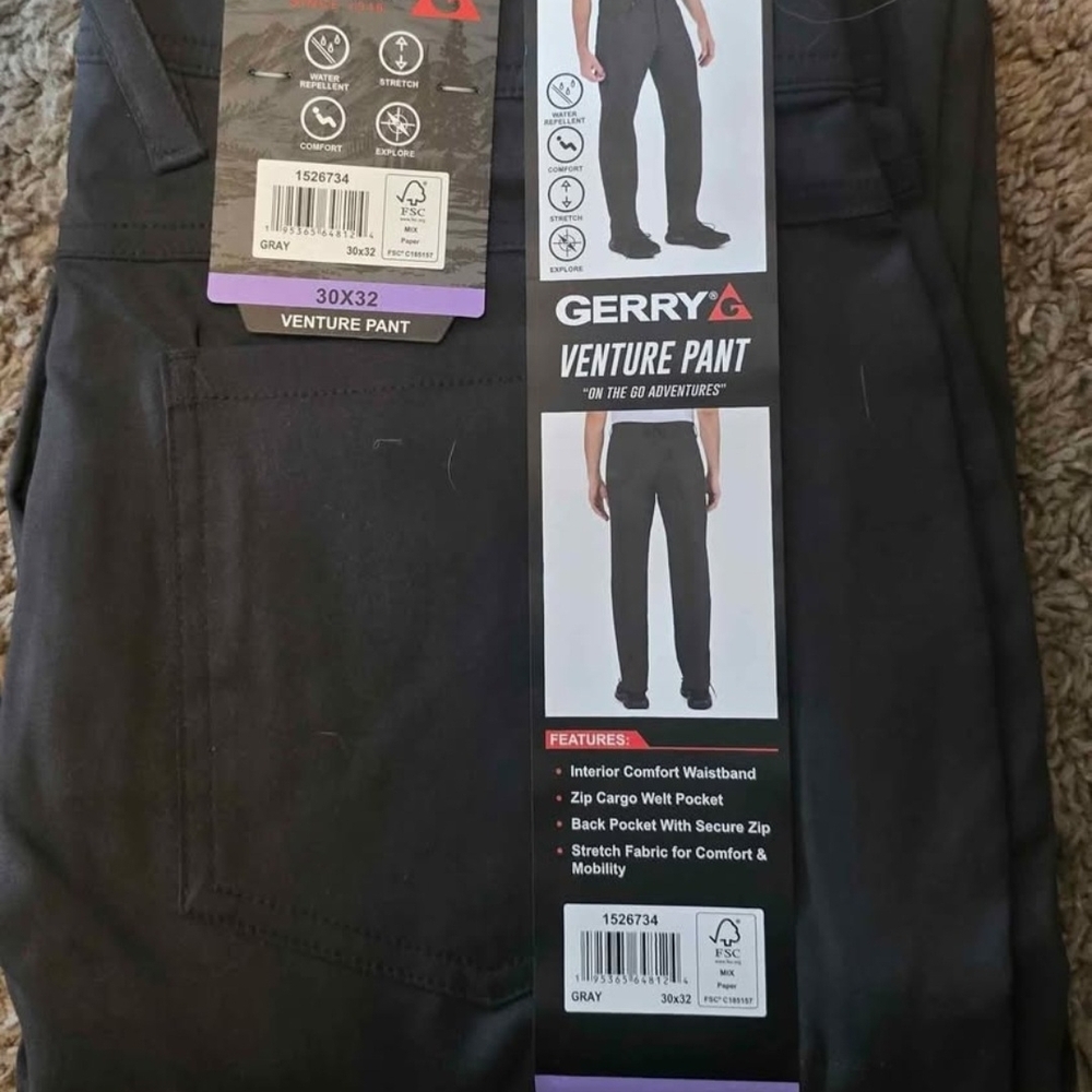 Gerry Venture Pant - Gray Men's Chinos